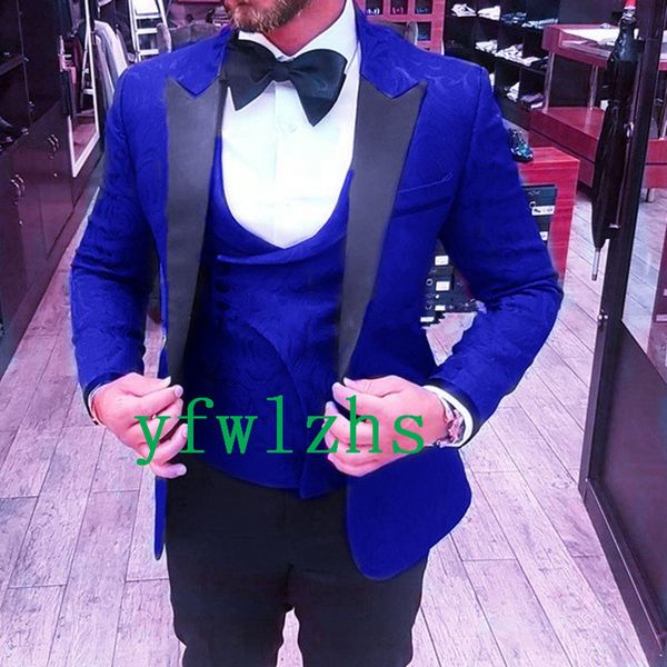 wedding tuxedos embossing men suits groomsmen peak lapel groom tuxedos wedding/prom man blazer jacket pants vest tie w1162, Black;gray
wedding tuxedos embossing men suits groomsmen peak lapel groom tuxedos wedding/prom man blazer jacket pants vest tie w1162, Black;gray