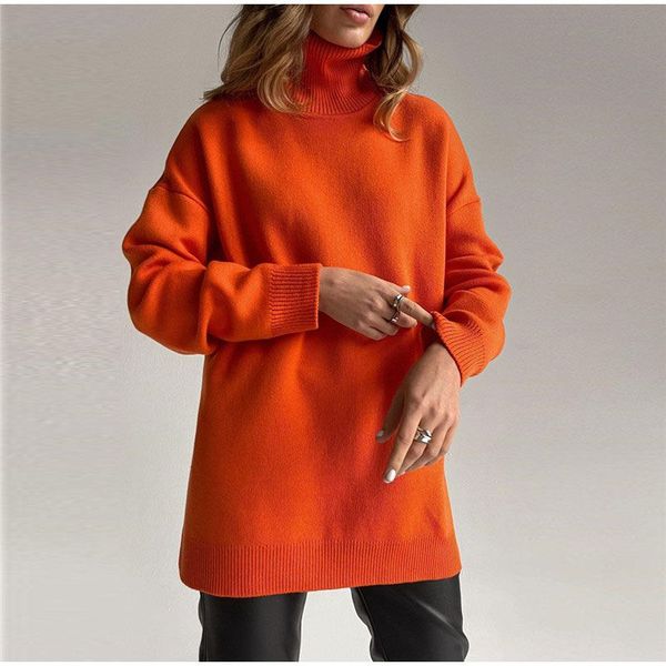 women's sweaters knitted split women's turtleneck sweater oversized casual ladies pullover jumpers 2022 winter long sleeve female, White;black
women's sweaters knitted split women's turtleneck sweater oversized casual ladies pullover jumpers 2022 winter long sleeve female, White;black