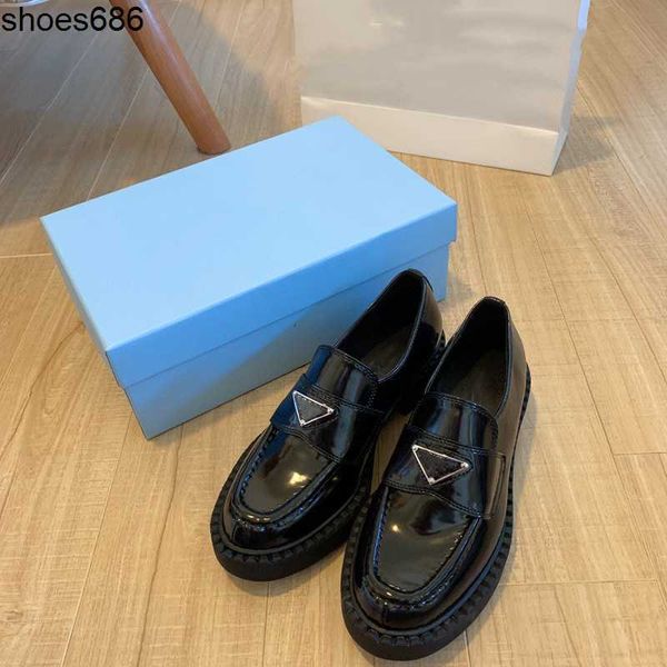 2021 triangle small leather shoes thick soles inner heightening muffin versatile single british style one foot on lofook shoes, Black
2021 triangle small leather shoes thick soles inner heightening muffin versatile single british style one foot on lofook shoes, Black