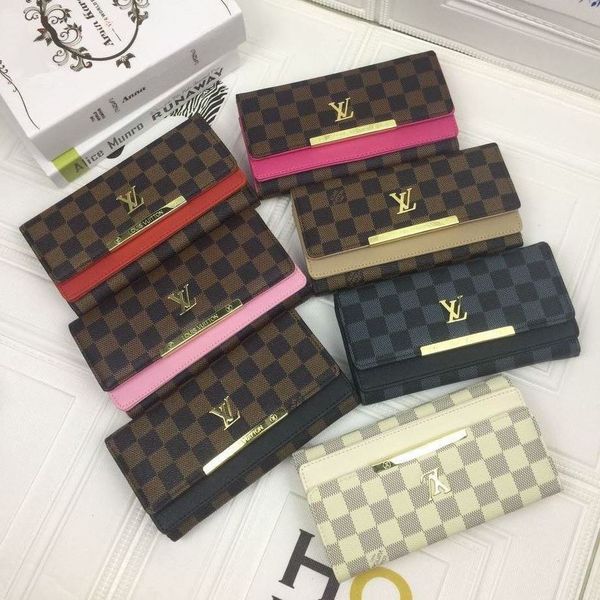 clutch wallet quality fold wallets ladies long classical old flower purse luxurys pu leather bag credit cards slots with box yslity louiseit, Red;black
clutch wallet quality fold wallets ladies long classical old flower purse luxurys pu leather bag credit cards slots with box yslity louiseit, Red;black