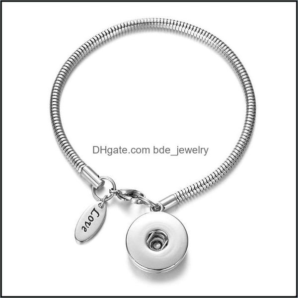 charm bracelets stainless steel bracelet with ginger snap button charms jewelry fit 18mm nn667 drop delivery bracelets dhqsr, Golden;silver
charm bracelets stainless steel bracelet with ginger snap button charms jewelry fit 18mm nn667 drop delivery bracelets dhqsr, Golden;silver