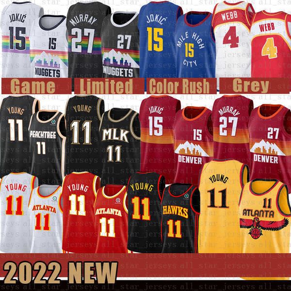 trae 11 young basketball jerseys denvers nugget atlantas hawk jamal 27 murray mens nikola spud 4 webb 15 jokic vogue, Black;red
trae 11 young basketball jerseys denvers nugget atlantas hawk jamal 27 murray mens nikola spud 4 webb 15 jokic vogue, Black;red