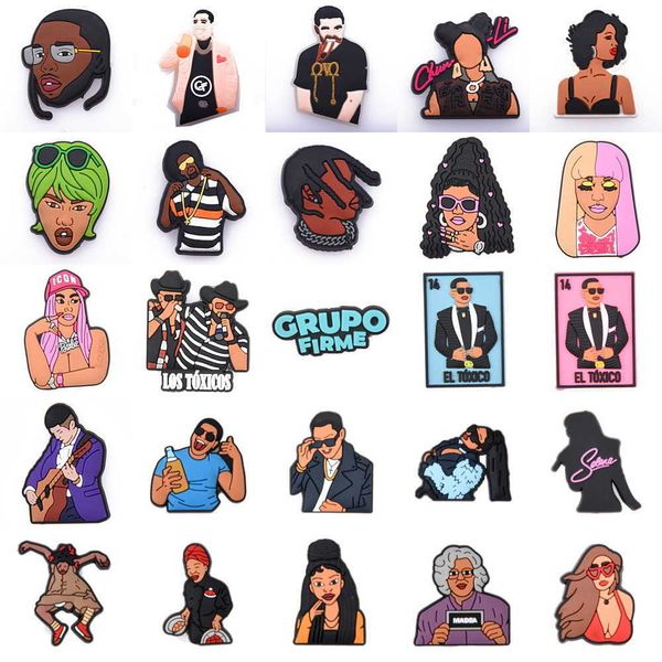 singer shoe charm croc accessories designer hip hop shoe decoration interesting characters for croc women men, White;pink
singer shoe charm croc accessories designer hip hop shoe decoration interesting characters for croc women men, White;pink
