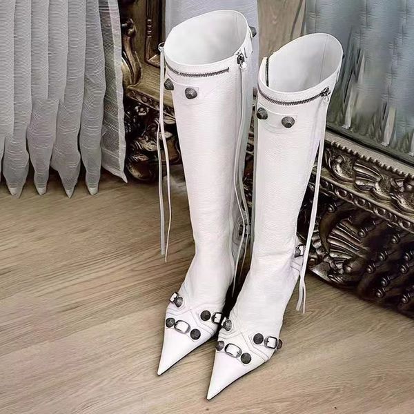 designer luxury pumps woman boots outdoor high heels boot pointed-toe fashion booties, Black
designer luxury pumps woman boots outdoor high heels boot pointed-toe fashion booties, Black
