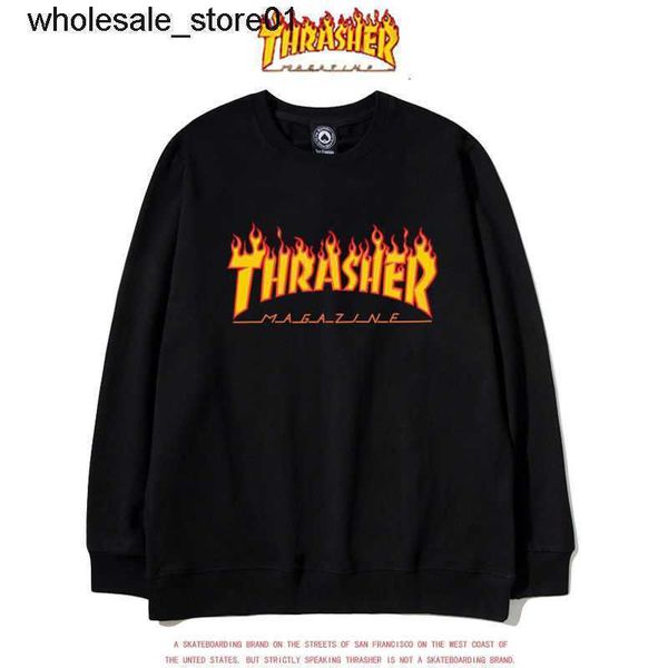 men's hoodies designer sweatshirts fashion brand thrasher classic crew neck sweatshirt winter women's plush loose long sleeve, Black
men's hoodies designer sweatshirts fashion brand thrasher classic crew neck sweatshirt winter women's plush loose long sleeve, Black