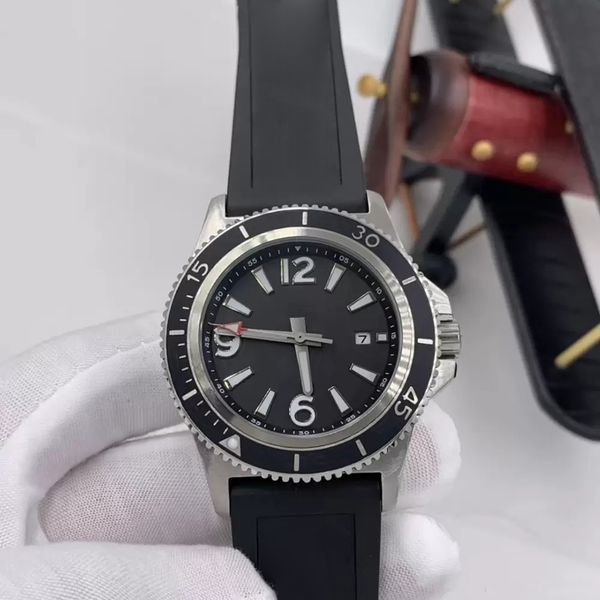 men watch 46mm orange dial stainless steel rotating bezel mens automatic mechanical rubber band watch luminous wristwatches, Slivery;brown
men watch 46mm orange dial stainless steel rotating bezel mens automatic mechanical rubber band watch luminous wristwatches, Slivery;brown