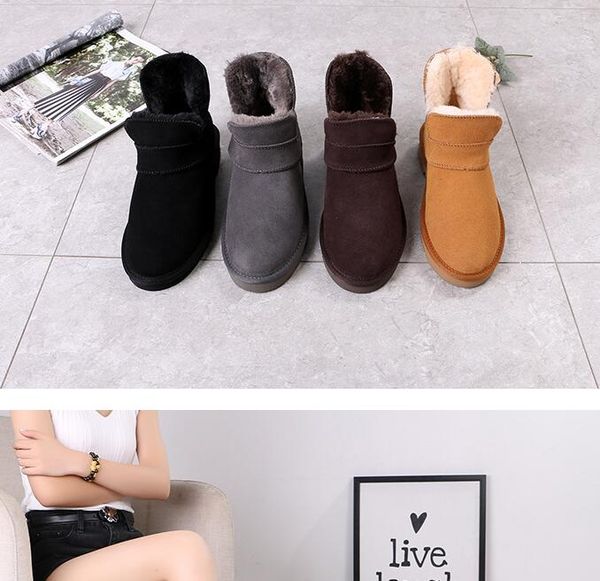 layla women boots short winter cashmere warm shoes real leather pregnant non-slip fashion snow leisure boots card dust bag transshipment sel, Black
layla women boots short winter cashmere warm shoes real leather pregnant non-slip fashion snow leisure boots card dust bag transshipment sel, Black