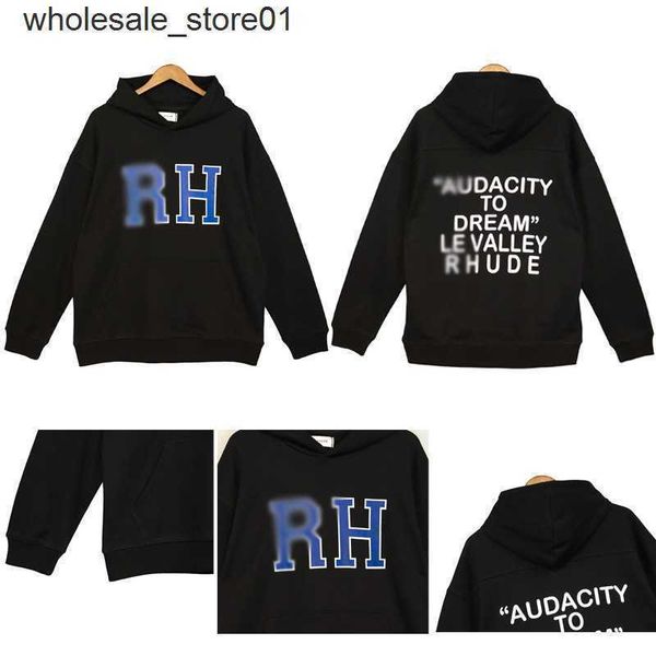men's hoodies designer sweatshirts rhude men's women's street loose simple letter winter fashion streetwear hoodie, Black
men's hoodies designer sweatshirts rhude men's women's street loose simple letter winter fashion streetwear hoodie, Black
