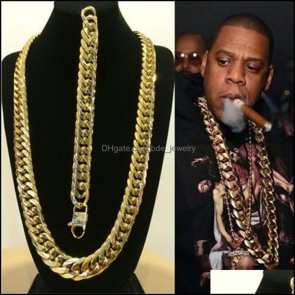 chains solid 14k yellow gold finish stainless steel miami cuban link chain bracelet drop delivery jewelry necklaces pendants dhp92, Silver
chains solid 14k yellow gold finish stainless steel miami cuban link chain bracelet drop delivery jewelry necklaces pendants dhp92, Silver