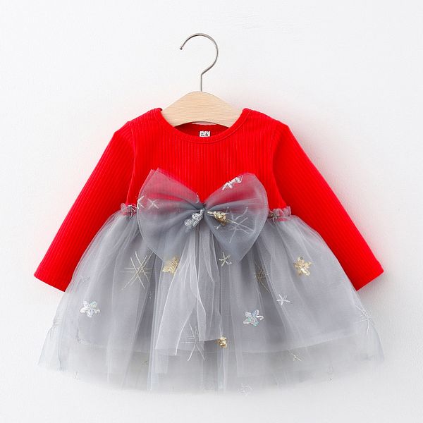 kids baby girls dress spring cute bow mesh toddler newborn dress long sleeved princess dresses for girl, Red;yellow
kids baby girls dress spring cute bow mesh toddler newborn dress long sleeved princess dresses for girl, Red;yellow