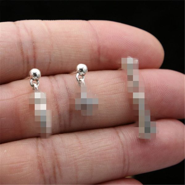 dangle stud 925 sterling silver earrings bullet crosses fishtail hand-made designer vintage luxury jewelry accessories gift, Golden;silver
dangle stud 925 sterling silver earrings bullet crosses fishtail hand-made designer vintage luxury jewelry accessories gift, Golden;silver
