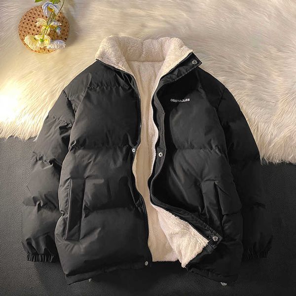 men's hoodies & sweatshirts new oversize 's winter streetwear puffer jacket solid color padded men women warm fleece parka coat ma, Black
men's hoodies & sweatshirts new oversize 's winter streetwear puffer jacket solid color padded men women warm fleece parka coat ma, Black