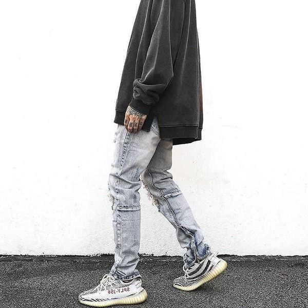 men's hoody fashion designer jeans pants fog ripped checkered men loose casual straight slim wide justi biberfashion hip hop fit luxury, Blue
men's hoody fashion designer jeans pants fog ripped checkered men loose casual straight slim wide justi biberfashion hip hop fit luxury, Blue