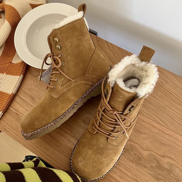 designer birk stocks women boots lace up shearling lamb fur lined booties casual shoes boston clogs cork flat trainer lady fashion suede lea, Black
designer birk stocks women boots lace up shearling lamb fur lined booties casual shoes boston clogs cork flat trainer lady fashion suede lea, Black