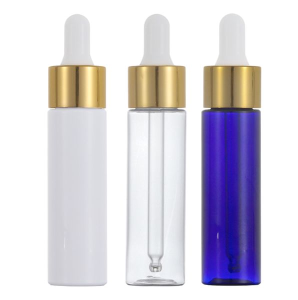 100pcs 30ml gold pet plastic dropper bottle clear white dropper containers for essential oil use
100pcs 30ml gold pet plastic dropper bottle clear white dropper containers for essential oil use