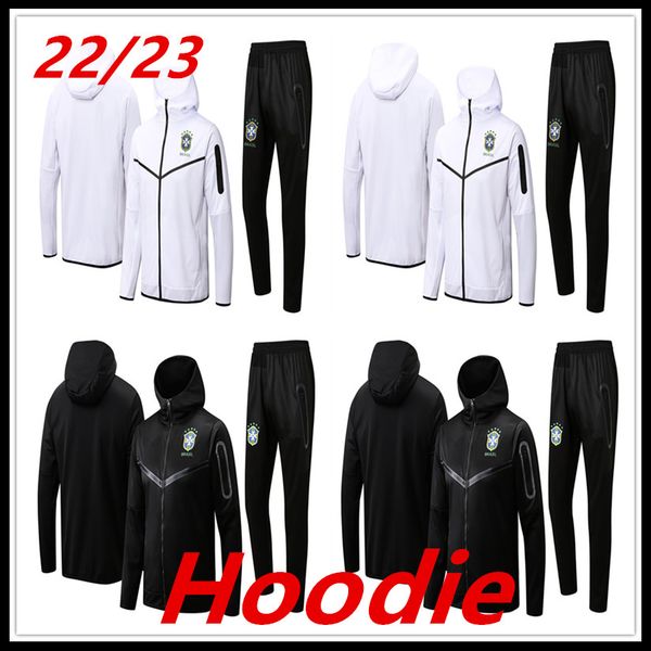 tracksuits 22- 23 brazil jacket hoodie camiseta de futbol soccer coutinho brazils aldult training suit hat firmino maillots football marquin, Black
tracksuits 22- 23 brazil jacket hoodie camiseta de futbol soccer coutinho brazils aldult training suit hat firmino maillots football marquin, Black