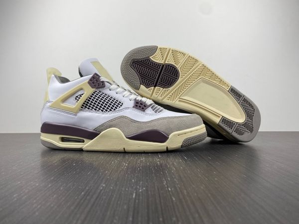 authentic 4 og basketball shoes a ma maniere 4s man woman outdoor sports sneakers white grey purple dh6927-068 with original box size eu36-4, Red;white
authentic 4 og basketball shoes a ma maniere 4s man woman outdoor sports sneakers white grey purple dh6927-068 with original box size eu36-4, Red;white
