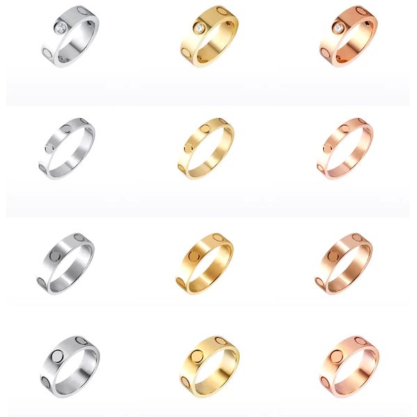 fashion love ring designer ring for women luxury accessories titanium steel never fade lovers jewelry gift it not come box size5-11, Silver
fashion love ring designer ring for women luxury accessories titanium steel never fade lovers jewelry gift it not come box size5-11, Silver