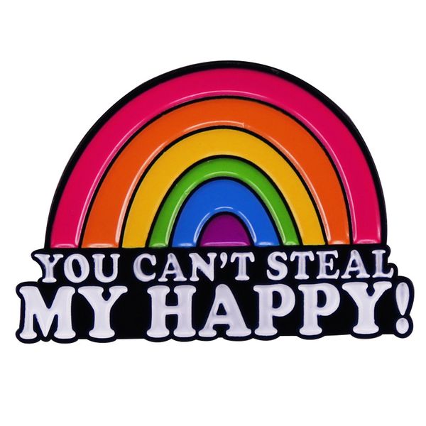 you can't steal my happy rainbow brooch metal badge accessory gift cute anime movies games hard enamel pins collect metal, Blue
you can't steal my happy rainbow brooch metal badge accessory gift cute anime movies games hard enamel pins collect metal, Blue