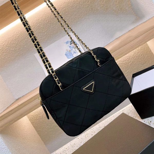 camera chain bags nylon designer bags shoulder tote bag luxury handbag fashion crossbody totes small purse triangle diamond lattice 5a
camera chain bags nylon designer bags shoulder tote bag luxury handbag fashion crossbody totes small purse triangle diamond lattice 5a