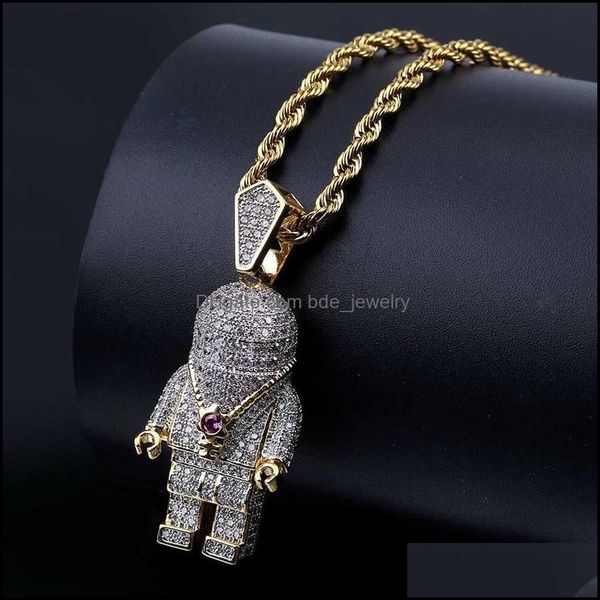 pendant necklaces iced out pendant luxury designer necklace hip hop jewelry bling diamond astronaut charms mens gold chain pendants dhuwd, Silver
pendant necklaces iced out pendant luxury designer necklace hip hop jewelry bling diamond astronaut charms mens gold chain pendants dhuwd, Silver