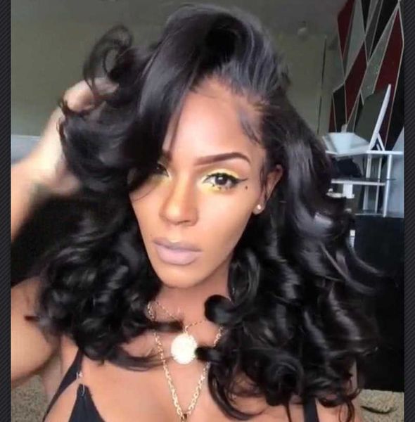 hair lace wigs women's short curly hair rose net high temperature silk chemical fiber head cover international, Black
hair lace wigs women's short curly hair rose net high temperature silk chemical fiber head cover international, Black