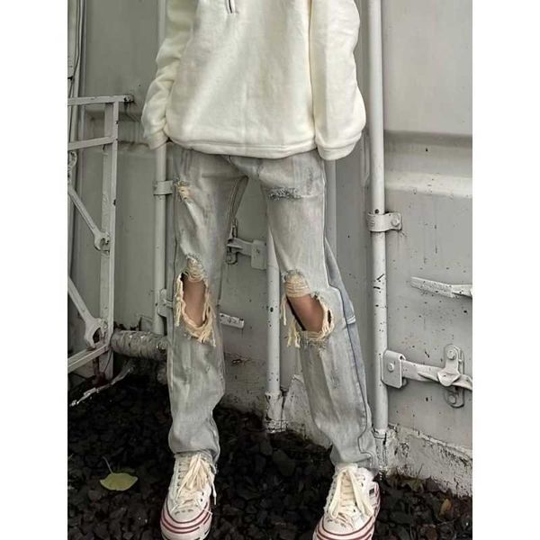 pants jeans fashion men's fog hiphop washed ripped men women brands ins high street zipper design straight casual trousers justi biber, Blue
pants jeans fashion men's fog hiphop washed ripped men women brands ins high street zipper design straight casual trousers justi biber, Blue