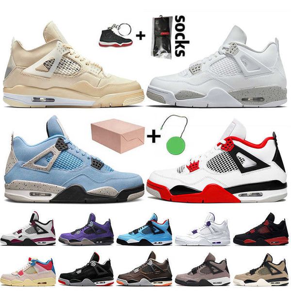 fashion with box jumpman 4 women mens basketball shoes 4s sneakers sail white oreo university blue off fire red trainers
fashion with box jumpman 4 women mens basketball shoes 4s sneakers sail white oreo university blue off fire red trainers