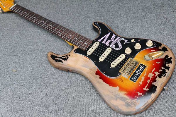 fd custom shop classic relic style srv #1 tribute relic strat electric guitar solid alder body rosewood fingerboard golden hardware
fd custom shop classic relic style srv #1 tribute relic strat electric guitar solid alder body rosewood fingerboard golden hardware