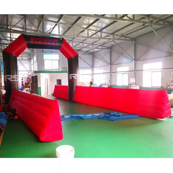 Image of 4.5x4m Promotional Advertising Archway Inflatable Square Arch for Marathon Triathlon Race sports Event with Custom Printing