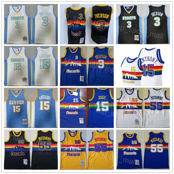 mitchell and ness basketball retro allen iverson vintage jersey 3 dikembe mutombo 55 carmelo 15 blue black white yellow team all stitched br, Black;red
mitchell and ness basketball retro allen iverson vintage jersey 3 dikembe mutombo 55 carmelo 15 blue black white yellow team all stitched br, Black;red
