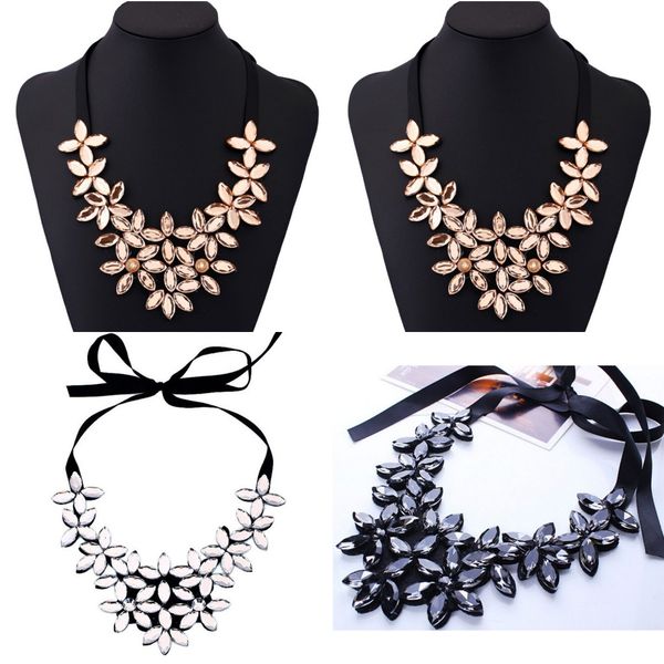 women crystal drop designer necklace choker chunky statement bib pendant chain fashion jewelry, Silver
women crystal drop designer necklace choker chunky statement bib pendant chain fashion jewelry, Silver