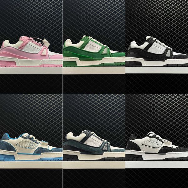 2022 designer sneaker virgil trainer casual shoes calfskin leather abloh white green red blue letter overlays platform low sneakers size 36-
2022 designer sneaker virgil trainer casual shoes calfskin leather abloh white green red blue letter overlays platform low sneakers size 36-