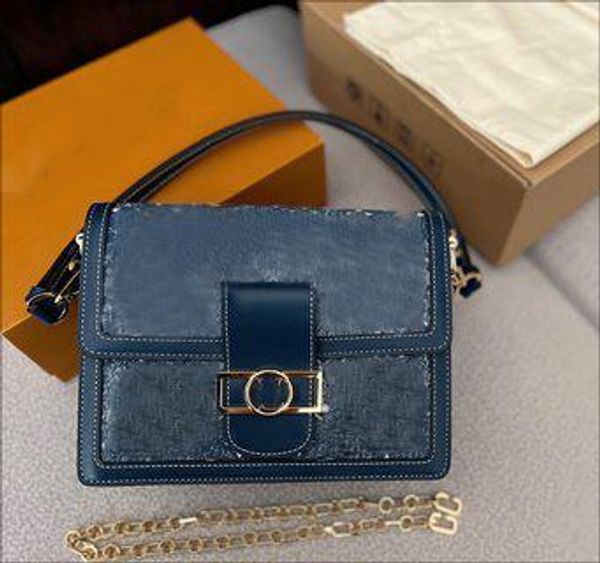 designer bags dauphine shoulder bag denim crossbody handbags wallet 2oqu