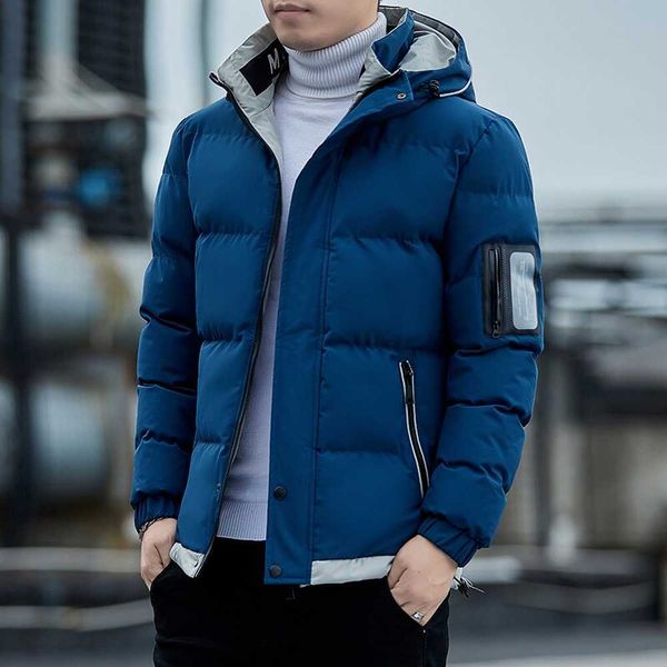 men's hoodies & sweatshirts fleece korean puffer cotton padded jacket fashion clothing streetwear thicken warm hooded coat men clothes, Black
men's hoodies & sweatshirts fleece korean puffer cotton padded jacket fashion clothing streetwear thicken warm hooded coat men clothes, Black
