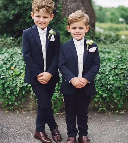 2 pieces navy suit wedding boy tuxedos two button formal wear kids costume for prom party ring boy suit blazer pants, Black
2 pieces navy suit wedding boy tuxedos two button formal wear kids costume for prom party ring boy suit blazer pants, Black