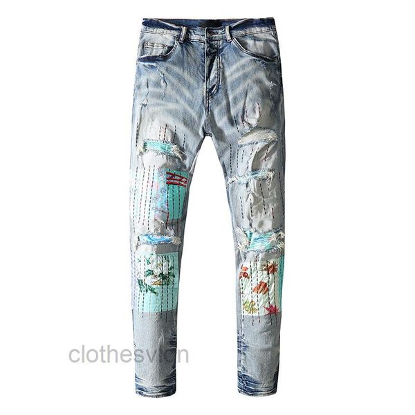 t shirts designer jeans amirs 2022 jean autumn and embroidered patchwork hole elastic for men women, Blue
t shirts designer jeans amirs 2022 jean autumn and embroidered patchwork hole elastic for men women, Blue