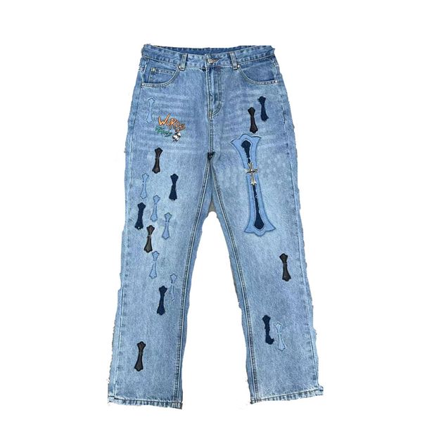 men women jeans fashion designer jeans denim jean for male slim fit long straight hip hop motorcycle bikers washed geometrical pattern 12 st, Blue
men women jeans fashion designer jeans denim jean for male slim fit long straight hip hop motorcycle bikers washed geometrical pattern 12 st, Blue