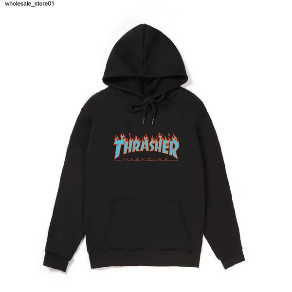 men's hoodies designer sweatshirts new men's sweater fashion brand sweater thrasher hoodie men's women's, Black
men's hoodies designer sweatshirts new men's sweater fashion brand sweater thrasher hoodie men's women's, Black
