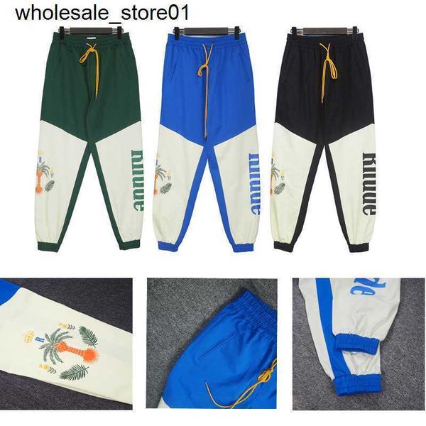 men's pants rhude designer autumn casual loose splicing contrast fashion brand streetwear men's coconut pants, Black
men's pants rhude designer autumn casual loose splicing contrast fashion brand streetwear men's coconut pants, Black