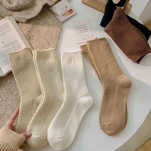 socks hosiery woman long autumn new solid color japanese fashion winter warm female thick comfortable wool girl t221102, Black;white
socks hosiery woman long autumn new solid color japanese fashion winter warm female thick comfortable wool girl t221102, Black;white