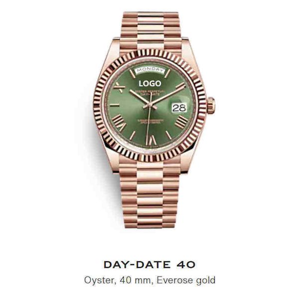 day-date luxury watches 40mm roman automatic man business classic mechanical stainless steel men, Slivery;brown
day-date luxury watches 40mm roman automatic man business classic mechanical stainless steel men, Slivery;brown