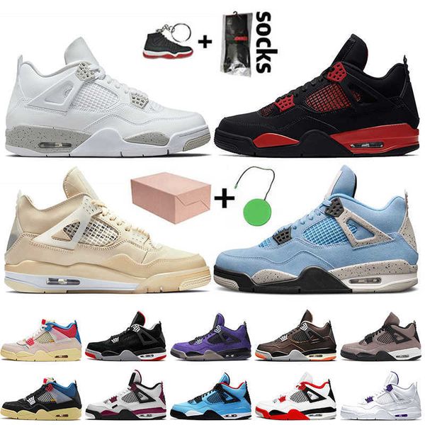 with box 2021 4s basketball shoes jumpman 4 mens trainers sneakers white oreo off sail red thunder university blue taupe haze
with box 2021 4s basketball shoes jumpman 4 mens trainers sneakers white oreo off sail red thunder university blue taupe haze