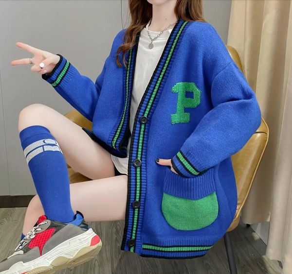 women's sweater coat new loose autumn knitted sweaters female loose jumpers cardigan jacket with buttons, White;black
women's sweater coat new loose autumn knitted sweaters female loose jumpers cardigan jacket with buttons, White;black