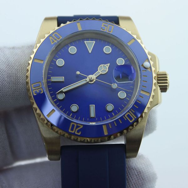 fashion classic casual men's watch 41mm rubber strap sports waterproof mechanical automatic chain stainless steel case sapphire glass f, Slivery;brown
fashion classic casual men's watch 41mm rubber strap sports waterproof mechanical automatic chain stainless steel case sapphire glass f, Slivery;brown