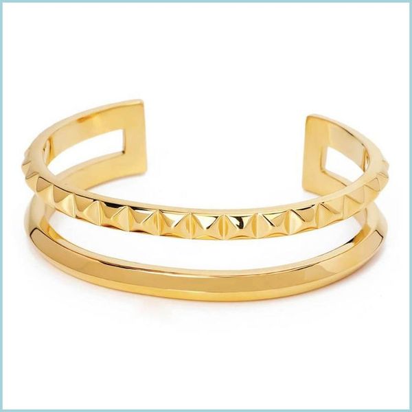 bangle bangle pyramid cuff bracelets bangles for women accessories gold fashion jewelry party armband giftsbangle drop delivery dhnip, Black
bangle bangle pyramid cuff bracelets bangles for women accessories gold fashion jewelry party armband giftsbangle drop delivery dhnip, Black