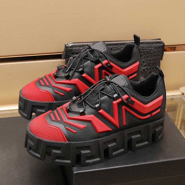 dress shoes high rise men's with thick soles breathable personalized fashionable british style small fashion casual shoes, Black
dress shoes high rise men's with thick soles breathable personalized fashionable british style small fashion casual shoes, Black