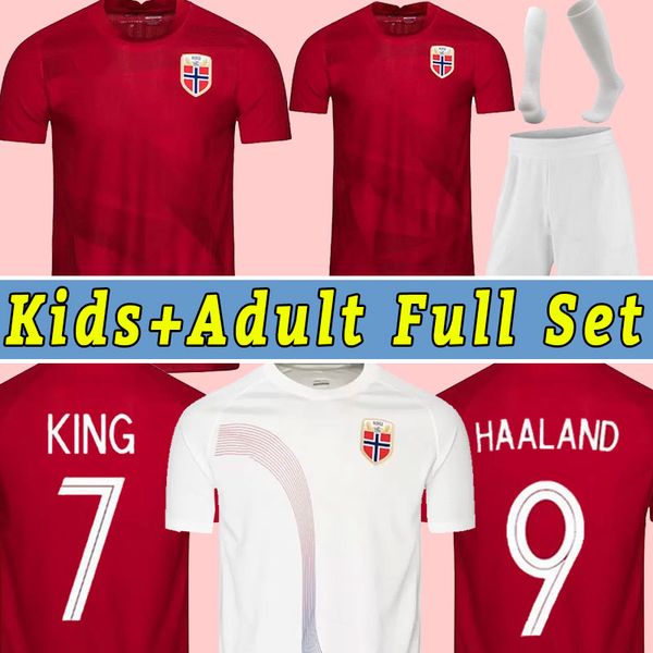 22/23 norway soccer jerseys 2022 home red #23 haaland nation team shirt sorloth odegaard berge football uniforms white away men kids child, Black;yellow
22/23 norway soccer jerseys 2022 home red #23 haaland nation team shirt sorloth odegaard berge football uniforms white away men kids child, Black;yellow