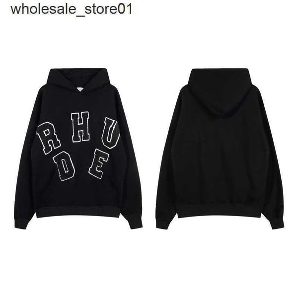 men's hoodies designer sweatshirts meichao rhude new towel men's women's fashion streetwear hoodie, Black
men's hoodies designer sweatshirts meichao rhude new towel men's women's fashion streetwear hoodie, Black