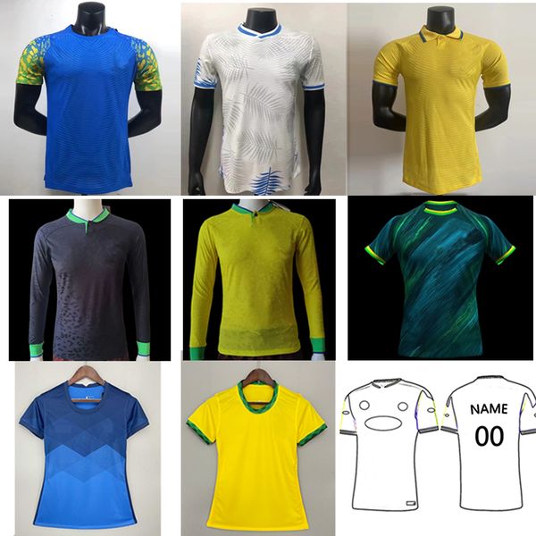 2022 soccer jerseys camiseta jesus marcelo pele casemiro brasil 22 23 world cup special shirt kits designer football men women kids kit long, Black;yellow
2022 soccer jerseys camiseta jesus marcelo pele casemiro brasil 22 23 world cup special shirt kits designer football men women kids kit long, Black;yellow